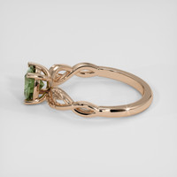 1.10 Ct. Color Change Sapphire Ring, 18K Rose Gold 4