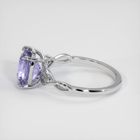 2.87 Ct. Purple Spinel Ring, 10K White Gold 4