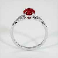 1.17 Ct. Ruby Ring, 10K White Gold 3