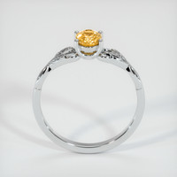 0.63 Ct. Bi Color Sapphire Ring, 14K White Gold 3