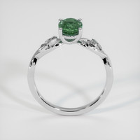 1.23 Ct. Green Sapphire Ring, 14K White Gold 3