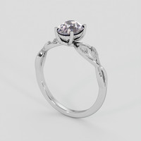 1.90 Ct. Bi Color / Parti Sapphire Ring, 14K White Gold 2