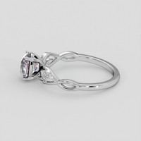 1.90 Ct. Bi Color / Parti Sapphire Ring, 14K White Gold 4