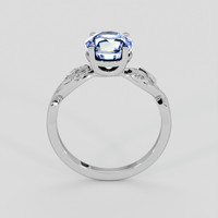 2.57 Ct. Color Change Sapphire Ring, 14K White Gold 3