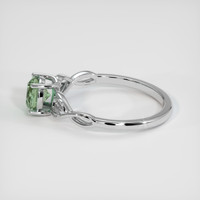 1.01 Ct. Sapphire Ring, 14K White Gold 4