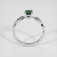 0.62 Ct. Sapphire Ring, 14K White Gold 3