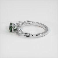 0.62 Ct. Sapphire Ring, 14K White Gold 4