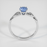 0.81 Ct. Sapphire Ring, 18K White Gold 3