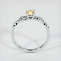 0.55 Ct. Sapphire Ring, 18K White Gold 3
