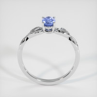 0.52 Ct. Bi Color Sapphire Ring, 18K White Gold 3