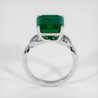 5.09 Ct. Emerald Ring, 18K White Gold 3