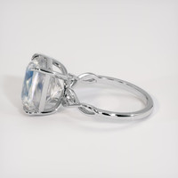 5.36 Ct. Gemstone Ring, 18K White Gold 4