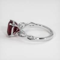 2.38 Ct. Gemstone Ring, 18K White Gold 4