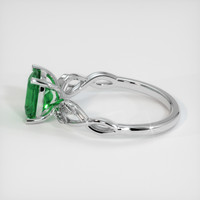 1.53 Ct. Gemstone Ring, 18K White Gold 4