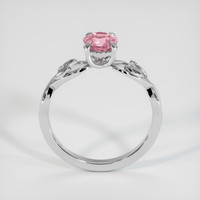 1.15 Ct. Padparadscha Sapphire Ring, 18K White Gold 3