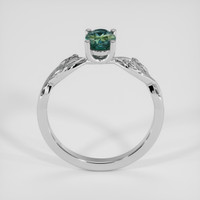 1.18 Ct. Bi Color Sapphire Ring, 18K White Gold 3