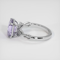 3.55 Ct. Sapphire Ring, 18K White Gold 4