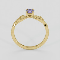 0.41 Ct. Purple Spinel Ring, 10K Yellow Gold 3