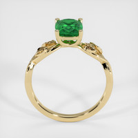 1.53 Ct. Tsavorite Garnet Ring, 10K Yellow Gold 3