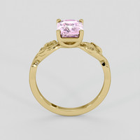2.10 Ct. Pink Sapphire Ring, 10K Yellow Gold 3