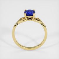 1.14 Ct. Blue Sapphire Ring, 10K Yellow Gold 3