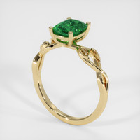 1.53 Ct. Gemstone Ring, 14K Yellow Gold 2