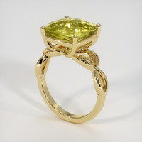 4.55 Ct. Gemstone Ring, 14K Yellow Gold 2