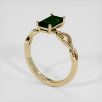 1.49 Ct. Tsavorite Garnet Ring, 14K Yellow Gold 2