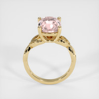 5.28 Ct. Padparadscha Sapphire Ring, 14K Yellow Gold 3