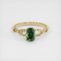 1.50 Ct. Sapphire Ring, 14K Yellow Gold 1