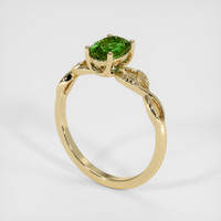 1.50 Ct. Sapphire Ring, 14K Yellow Gold 2