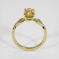 2.08 Ct. Bi Color Sapphire Ring, 14K Yellow Gold 3