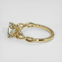 1.39 Ct. White Sapphire Ring, 14K Yellow Gold 4