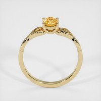 0.63 Ct. Bi Color Sapphire Ring, 18K Yellow Gold 3