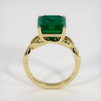 5.09 Ct. Emerald Ring, 18K Yellow Gold 3