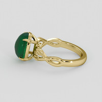 3.25 Ct. Emerald Ring, 18K Yellow Gold 4
