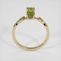 1.66 Ct. Brownish Green Andalusite Ring, 18K Yellow Gold 3