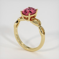 2.11 Ct. Gemstone Ring, 18K Yellow Gold 2