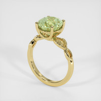 2.98 Ct. Gemstone Ring, 18K Yellow Gold 2