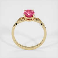 2.10 Ct. Sapphire Ring, 18K Yellow Gold 3