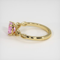1.08 Ct. Sapphire Ring, 18K Yellow Gold 4