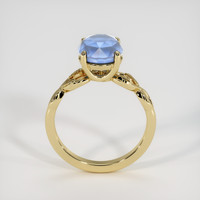 2.59 Ct. Blue Sapphire Ring, 18K Yellow Gold 3