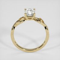 1.39 Ct. White Sapphire Ring, 18K Yellow Gold 3