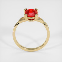 Floral Ruby Ring 1.50 Ct., 18K Yellow Gold Preview