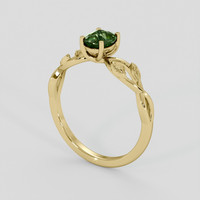 0.77 Ct. Bi Color Sapphire Ring, 18K Yellow Gold 2