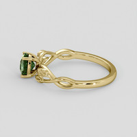 0.77 Ct. Bi Color Sapphire Ring, 18K Yellow Gold 4