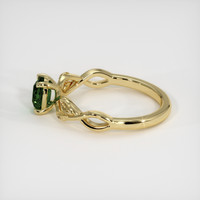 1.07 Ct. Sapphire Ring, 18K Yellow Gold 4