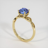 2.24 Ct. Sapphire Ring, 18K Yellow Gold 2