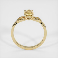 0.99 Ct. Yellow Sapphire Ring, 18K Yellow Gold 3