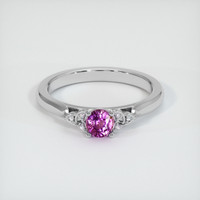 0.47 Ct. Sapphire Ring, Platinum 950 1